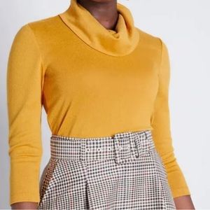 ModCloth mustard yellow turtle neck size small